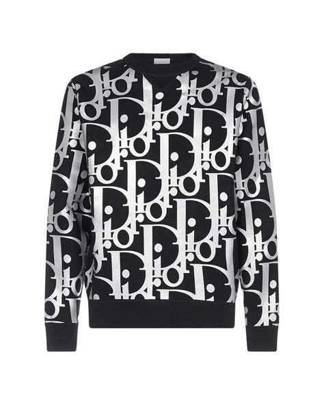 dior pullover herren schwarz|christian dior men's jumper.